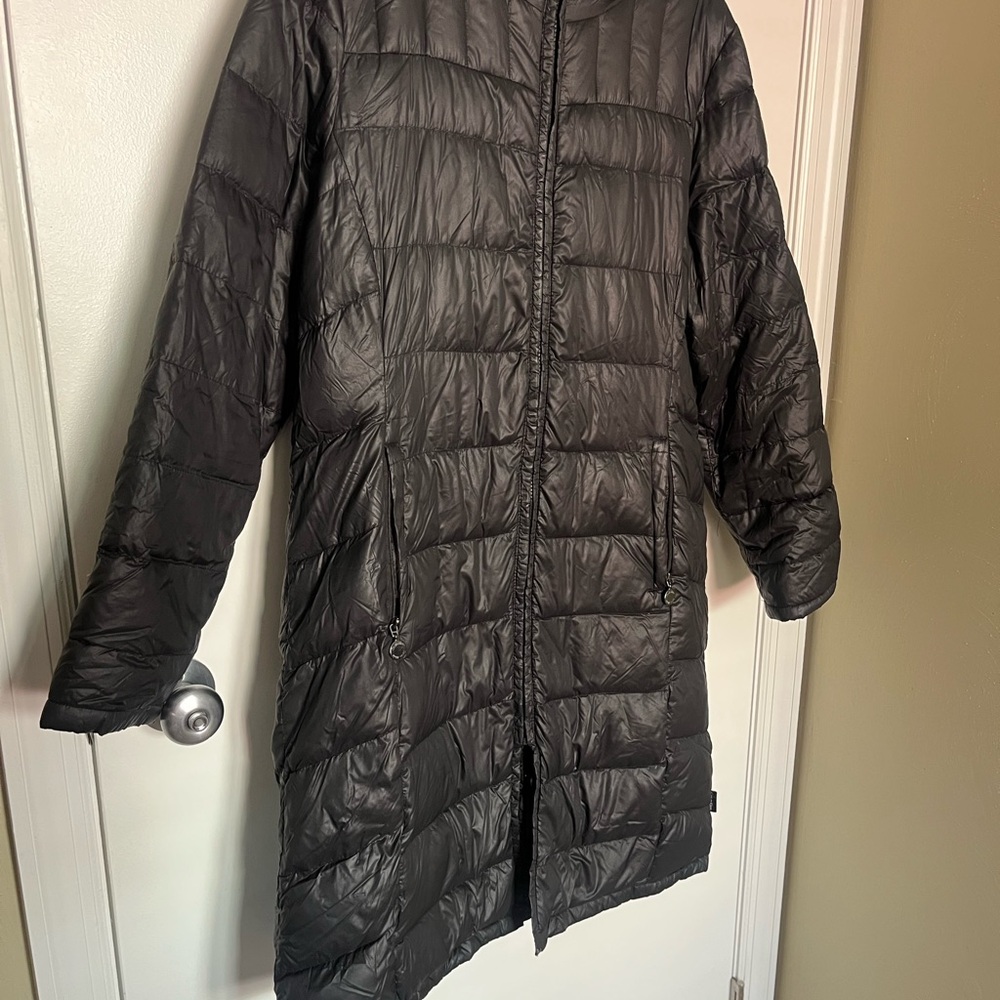 Packable Calvin Klein Women's Black Puffer Parka